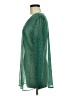 CAbi 100% Polyester Green Long Sleeve Blouse Size M - photo 5