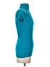 Cache 100% Nylon Teal Turtleneck Sweater Size S - photo 4