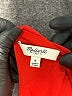 Madewell 100% Polyester Solid Red Casual Dress Size 8 - photo 7
