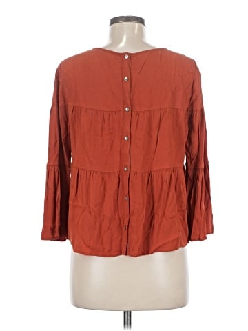 Madewell 3/4 Sleeve Blouse (view 2)