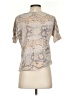 Pull&Bear Tweed Tan Short Sleeve T-Shirt Size S - photo 2