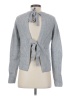 Francesca's Solid Gray Turtleneck Sweater Size XS - photo 2