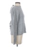 Francesca's Solid Gray Turtleneck Sweater Size XS - photo 4