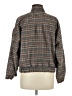 Old Navy 100% Polyester Plaid Brown Jacket Size M (petite) - photo 2