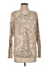 J.Jill Paisley Tan Pullover Sweater Size XS - photo 1