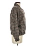 Old Navy 100% Polyester Plaid Brown Jacket Size M (petite) - photo 4