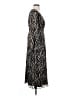 Sofia Jeans by Sofia Vergara Animal Print Black Cocktail Dress Size S - photo 4