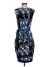 Cache Paisley Blue Cocktail Dress Size S - photo 2