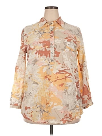 Coldwater Creek 3/4 Sleeve Blouse (view 1)