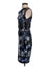 Cache Paisley Blue Cocktail Dress Size S - photo 5