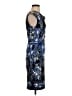 Cache Paisley Blue Cocktail Dress Size S - photo 4