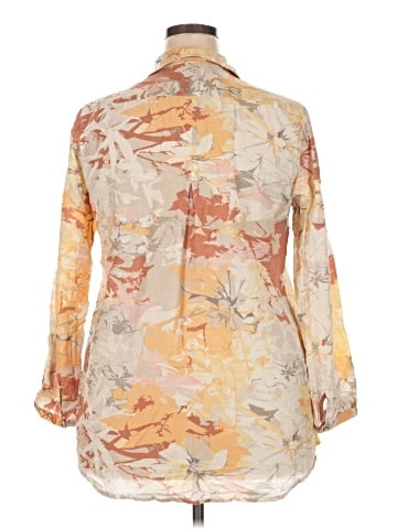 Coldwater Creek 3/4 Sleeve Blouse (view 2)