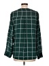 Express Outlet 100% Polyester Green Long Sleeve Blouse Size L - photo 2
