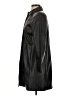 Ann Taylor LOFT 100% Leather Black Trenchcoat Size S - photo 5