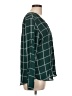 Express Outlet 100% Polyester Green Long Sleeve Blouse Size L - photo 4