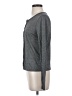 Three Dots Gray Long Sleeve Top Size S - photo 5