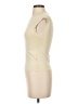 Zara Ivory Sleeveless T-Shirt Size S - photo 5