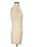 Zara Ivory Sleeveless T-Shirt Size S - photo 4