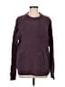 Basix Solid Burgundy Pullover Sweater Size M - photo 1