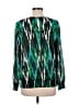 MICHAEL Michael Kors 100% Polyester Green Long Sleeve Blouse Size M (petite) - photo 2