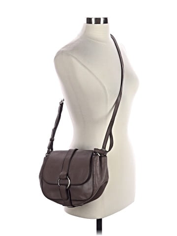 MICHAEL Michael Kors Leather Crossbody Bag (view 2)