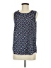 Papermoon 100% Polyester Blue Sleeveless Blouse Size M - photo 1