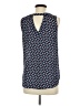 Papermoon 100% Polyester Blue Sleeveless Blouse Size M - photo 2