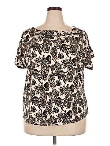 Lane Bryant Short Sleeve Blouse (view 1)