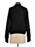 Free People 100% Recycled Polyester Solid Black Track Jacket Size S - photo 2