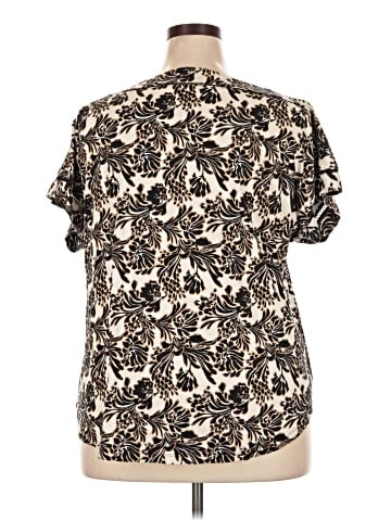 Lane Bryant Short Sleeve Blouse (view 2)