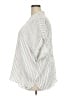 J.Jill Stripes Ivory 3/4 Sleeve Button-Down Shirt Size 3X - photo 5