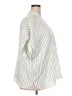 J.Jill Stripes Ivory 3/4 Sleeve Button-Down Shirt Size 3X - photo 4