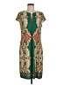 Studio One Paisley Green Casual Dress Size M - photo 1