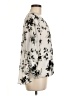 West Kei 100% Polyester Ivory 3/4 Sleeve Blouse Size M - photo 4