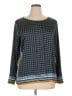 Ann Taylor 100% Polyester Gray 3/4 Sleeve Blouse Size XL - photo 1