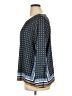 Ann Taylor 100% Polyester Gray 3/4 Sleeve Blouse Size XL - photo 5