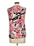 Dana Buchman Floral Pink Sleeveless Blouse Size M - photo 2