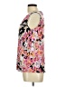 Dana Buchman Floral Pink Sleeveless Blouse Size M - photo 5