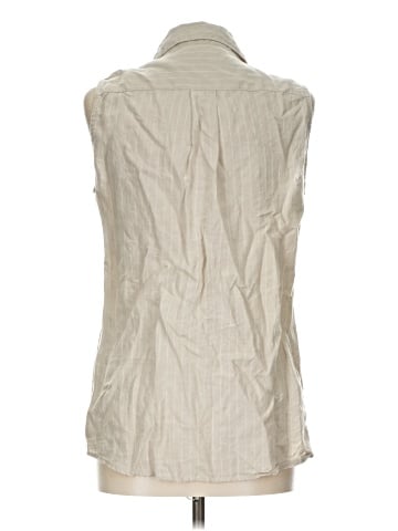 Company Ellen Tracy Sleeveless Button-Down Shirt (view 2)