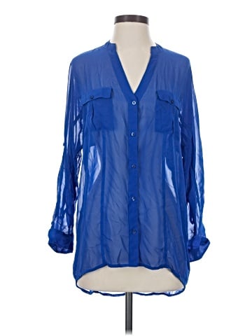 Candie's Long Sleeve Blouse (view 1)