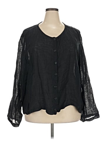 Flax Long Sleeve Blouse (view 1)
