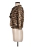 XXI 100% Polyester Animal Print Brown 3/4 Sleeve Blouse Size M - photo 5