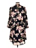 Daniel Rainn 100% Polyester Floral Black Casual Dress Size L - photo 2