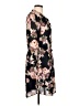 Daniel Rainn 100% Polyester Floral Black Casual Dress Size L - photo 4
