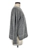 Lucky Brand Metallic Gray Pullover Sweater Size M - photo 4