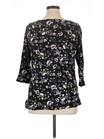 Ann Taylor LOFT 3/4 Sleeve Blouse (view 2)