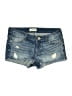 Express Jeans Blue Denim Shorts Size 2 - photo 1