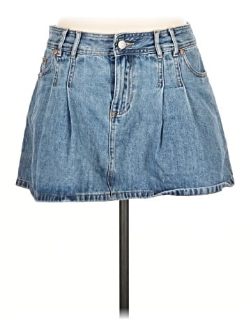 Glassons Denim Skirt (view 1)