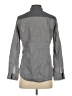Theory 100% Cotton Gray Long Sleeve Button-Down Shirt Size S - photo 2