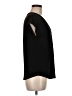 Green Envelope Black Short Sleeve Blouse Size M - photo 4